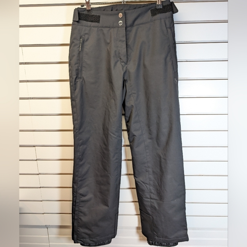Descente Women's Black Insulated Ski Snow Pants Size L NWOT D6-9109